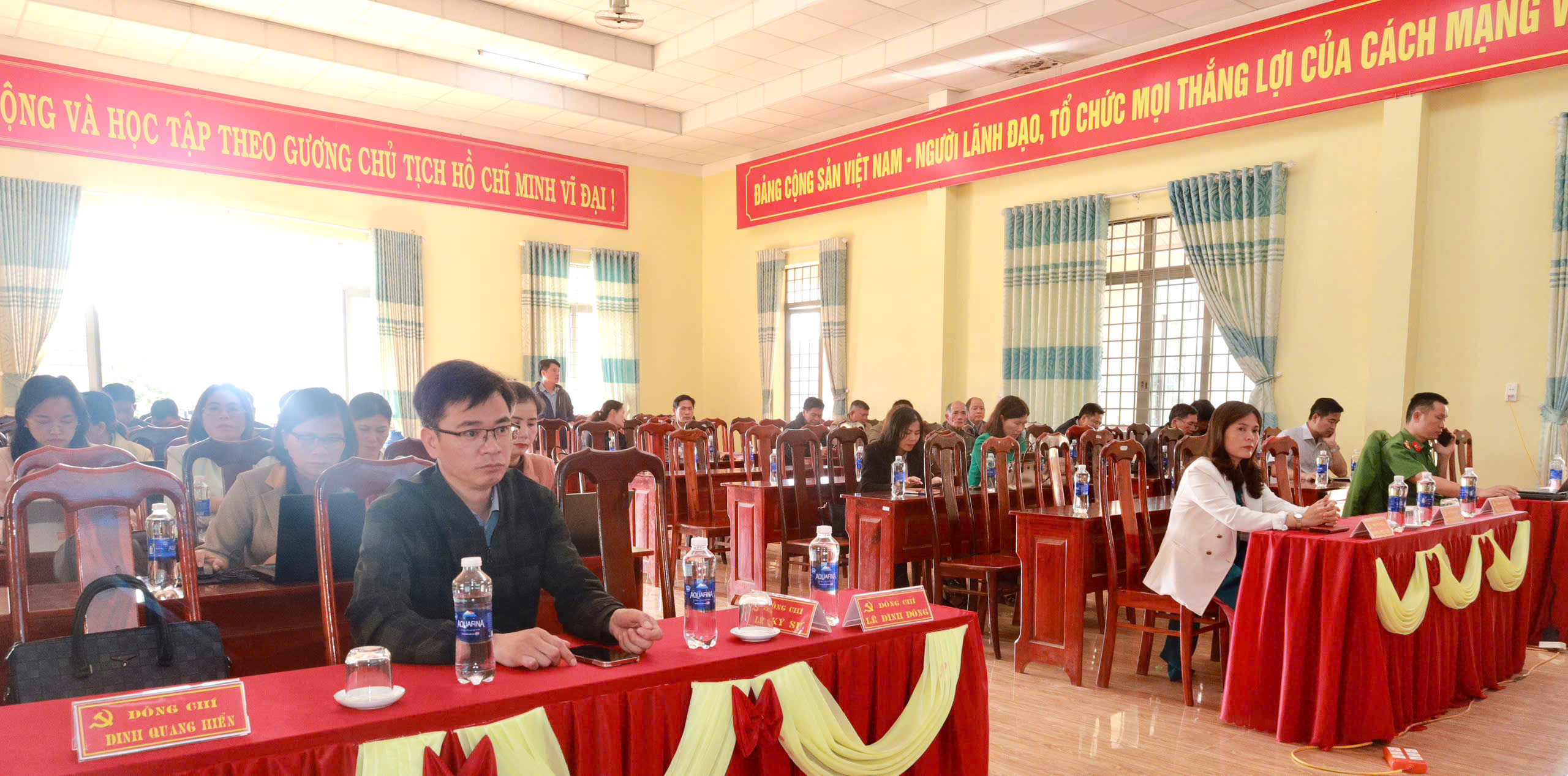 Đảng ủy xã Tam Giang, tỉnh Đăk Lăk tổ chức Hội nghị quán triệt các văn bản của Trung ương, của Tỉnh và của Đảng ủy xã đợt I năm 2026